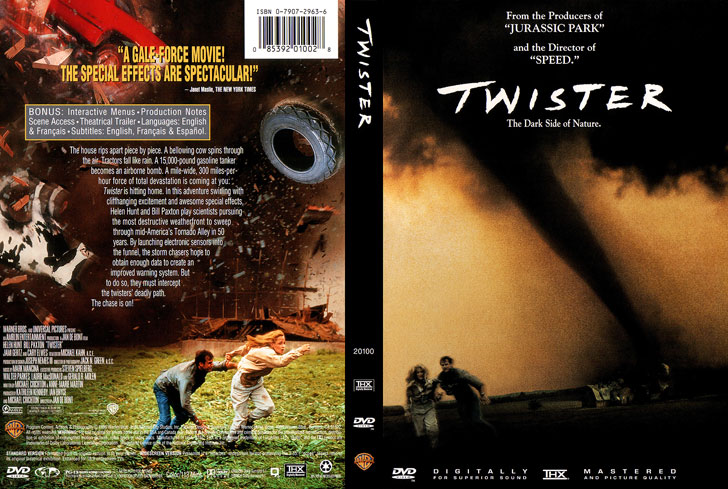 Jaquette DVD Twister Cover