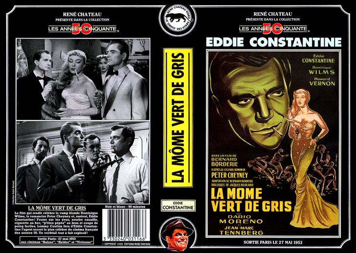 Jaquette VHS La Môme vert de gris Cover