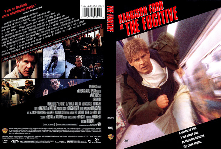 Jaquette DVD The Fugitive Cover