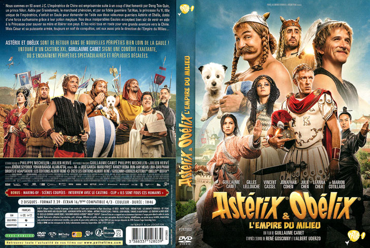 Jaquette DVD Astérix & Obélix : L'Empire du Milieu Cover