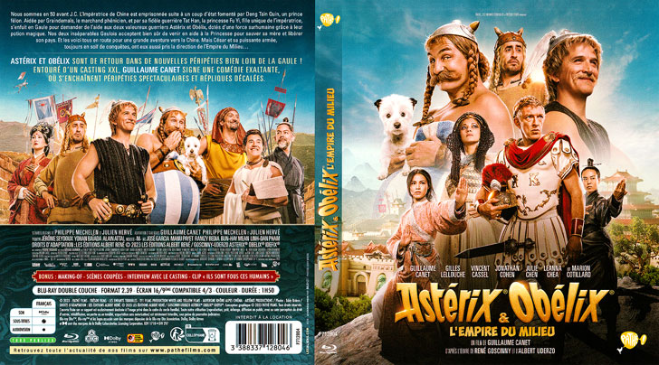 Jaquette Blu-ray Astérix & Obélix : L'Empire du Milieu Cover