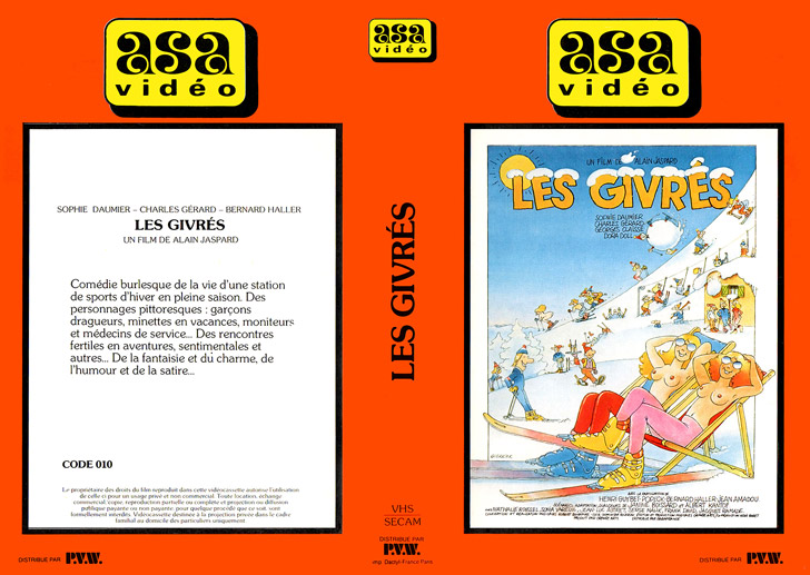 Jaquette VHS Les Givrés Cover