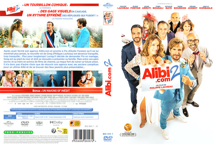 Jaquette DVD Alibi.com 2 Cover