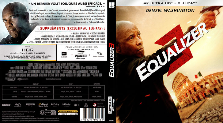 Jaquette 4K Ultra HD Equalizer 3 Cover