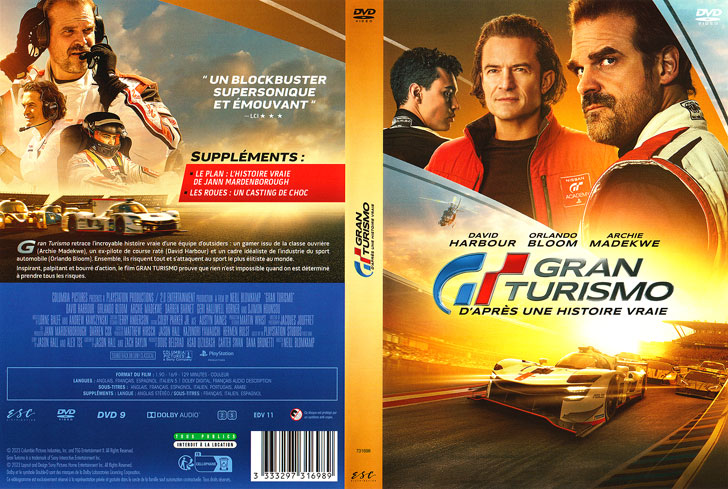 Jaquette DVD Gran Turismo Cover