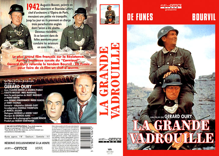 Jaquette VHS La Grande Vadrouille Cover