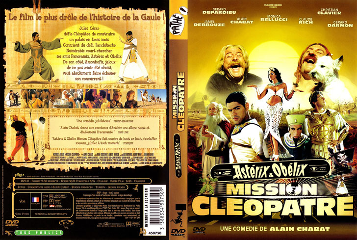 Jaquette DVD Astérix & Obélix : Mission Cléopâtre Cover