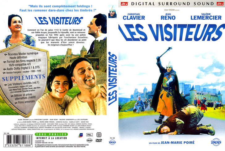 Jaquette DVD Les Visiteurs Cover