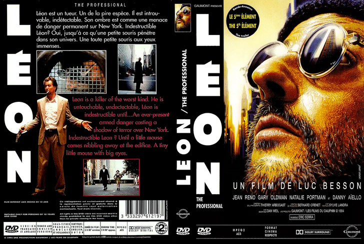 Jaquette DVD Léon Cover