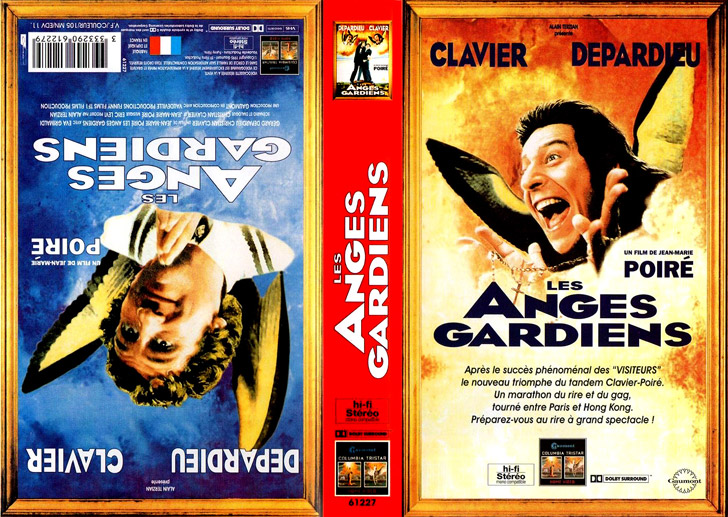 Jaquette VHS Les Anges gardiens Cover