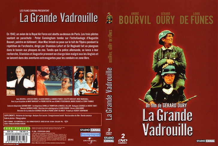 Jaquette DVD La Grande Vadrouille Cover