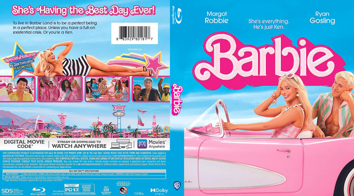 Jaquette Blu-ray Barbie Cover