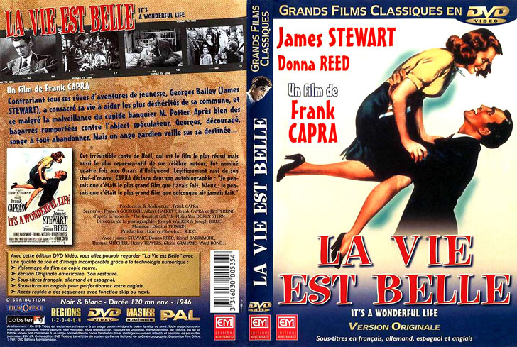 Jaquette DVD La Vie est belle Cover