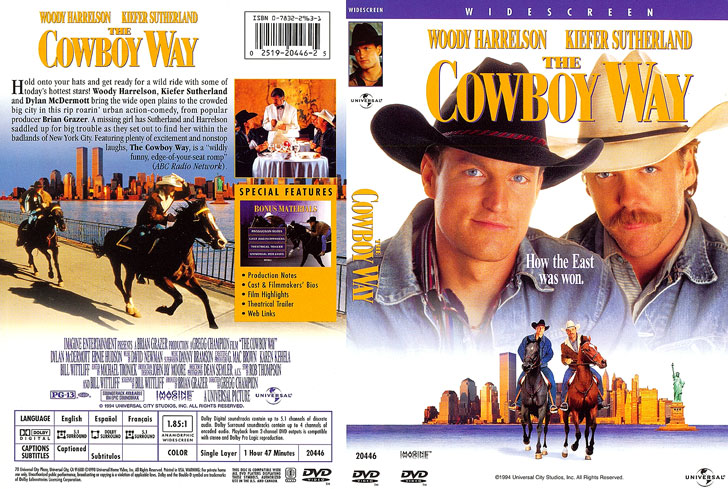 Jaquette DVD The Cowboy Way Cover