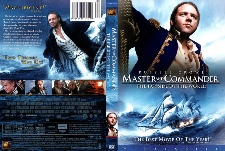 Jaquette DVD Master and Commander: The Far Side of the World Cover