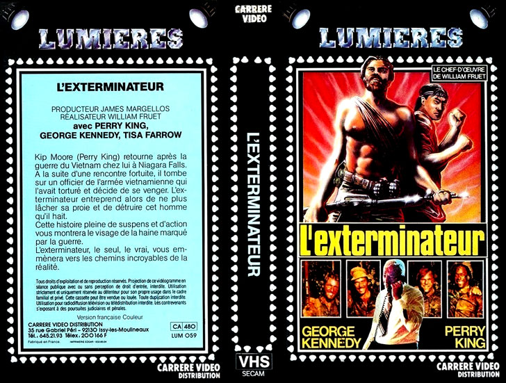 Jaquette VHS L'Exterminateur Cover
