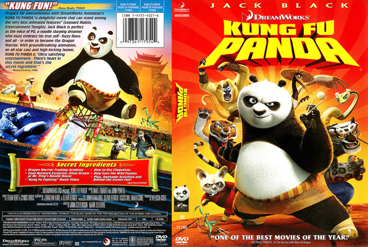 Jaquette DVD Kung Fu Panda Cover