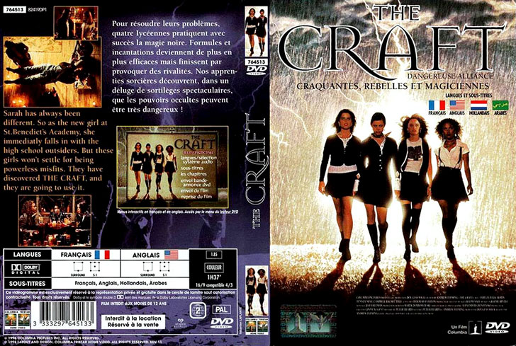 Jaquette DVD The Craft Cover