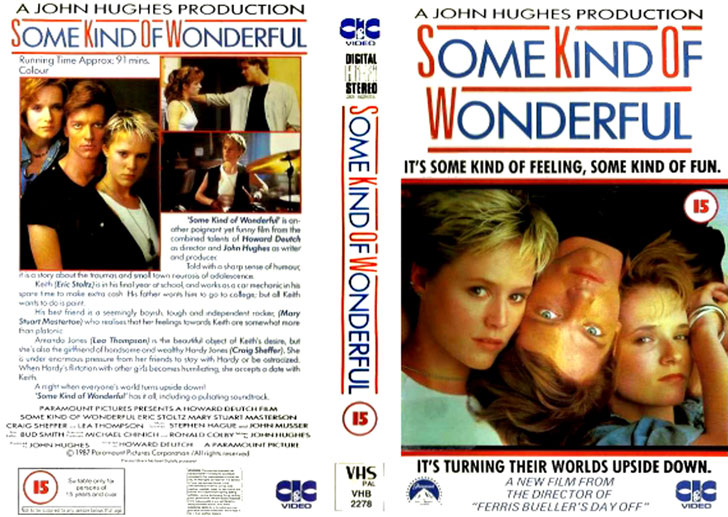 Jaquette VHS Some Kind of Wonderful Cover